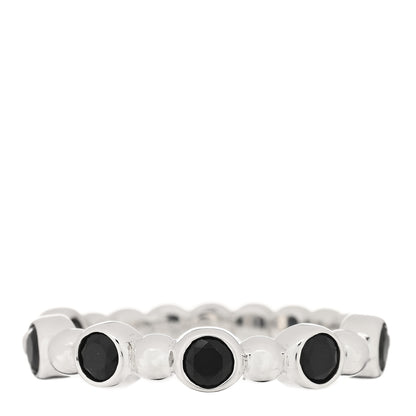 Tiffany Sterling Silver Black Spinel Ziegfeld Ring 52 6 1 of 4