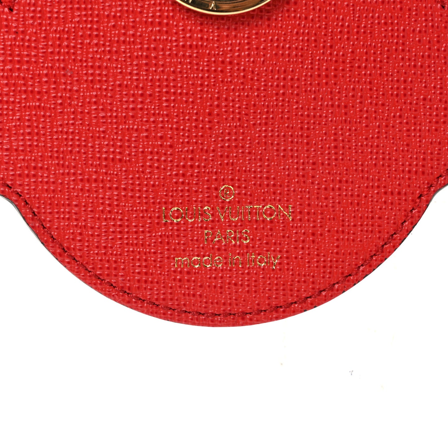 Monogram Animal Faces Bird Bag Charm