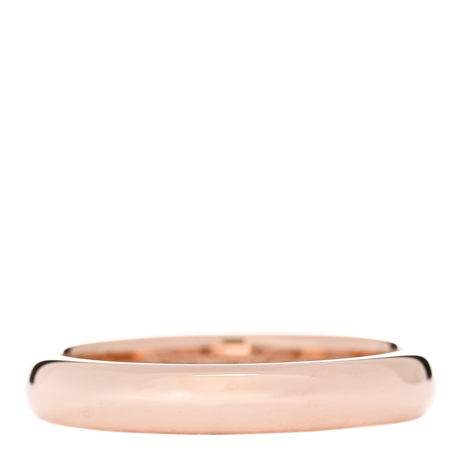 Tiffany 18K Rose Gold 3mm Forever Wedding Band Ring 48 4.5 1 of 4