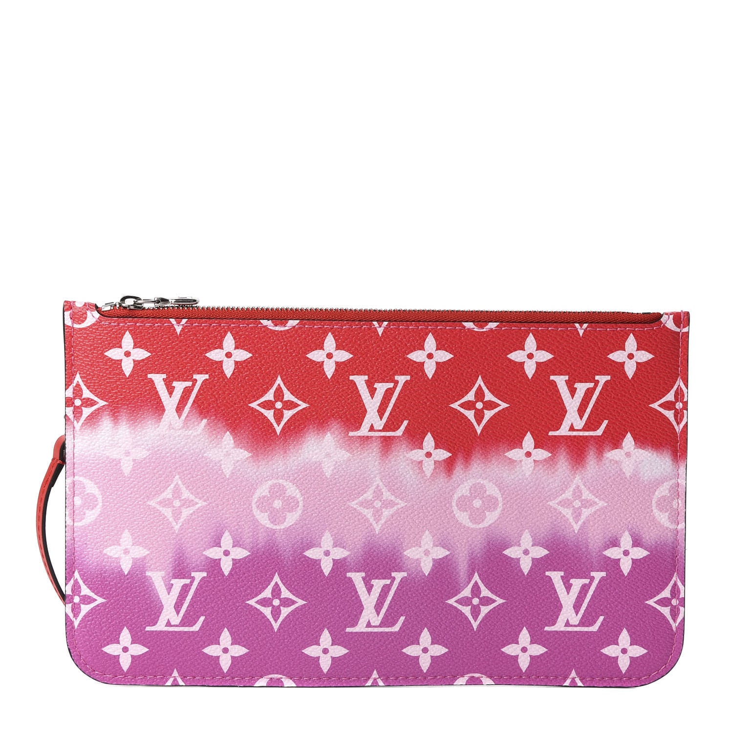 Louis Vuitton Monogram Escale Neverfull MM GM Pochette Rouge 1 of 7