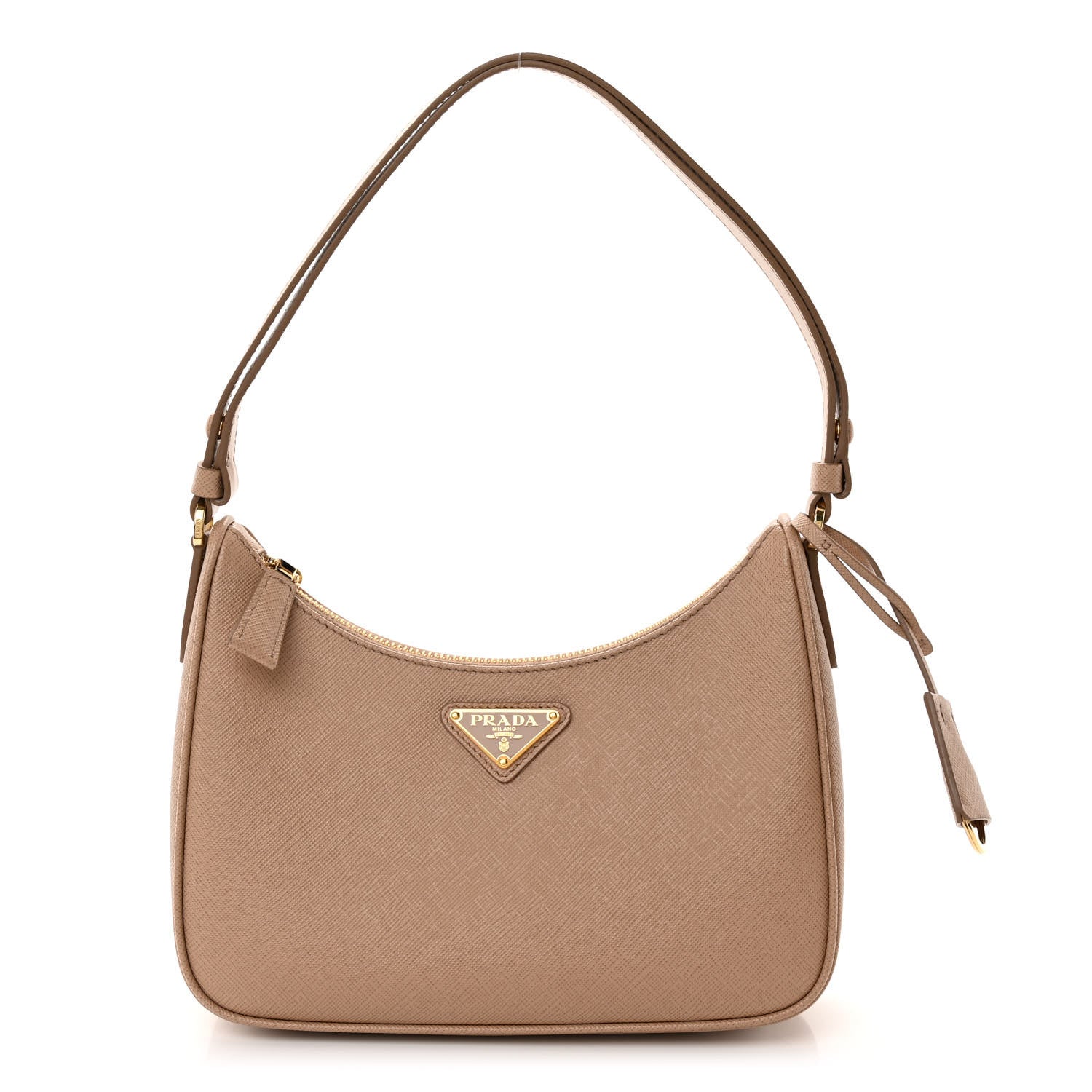 Prada Saffiano Lux Re-Edition Mini Shoulder Bag Cammeo 1 of 10