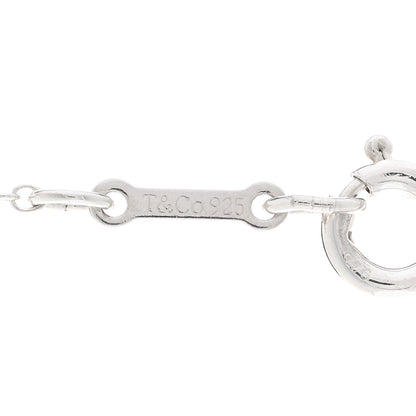 Tiffany Sterling Silver 12mm Elsa Peretti Cross Pendant Necklace 4 of 4