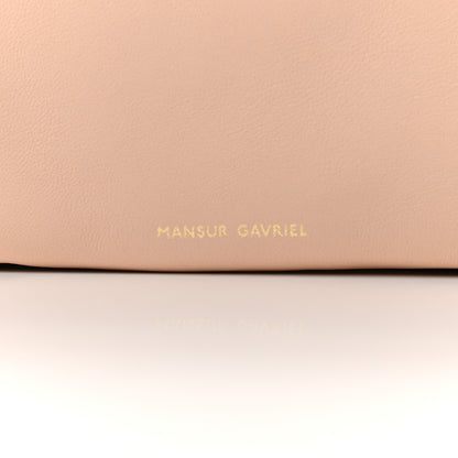 Mansur Gavriel Calfskin Double Zip Crossbody Rosa 6 of 8