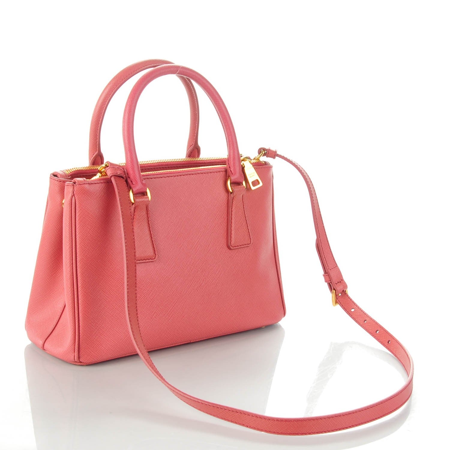 Prada Saffiano Mini Galleria Double Zip Tote Tamaris 3 of 8