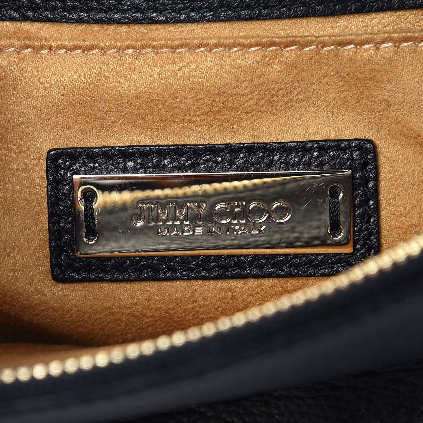 Pebbled Calfskin Rebel Crossbody Bag Black