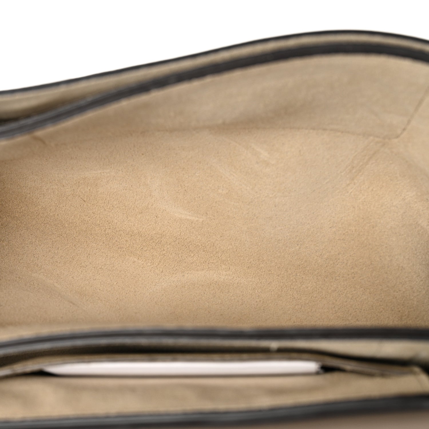 Chloe Suede Calfskin Small Faye Shoulder Bag Motty Grey 5 of 9
