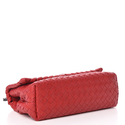 Bottega Veneta Nappa Intrecciato Baby Olimpia Shoulder Bag Vesuvio 4 of 13