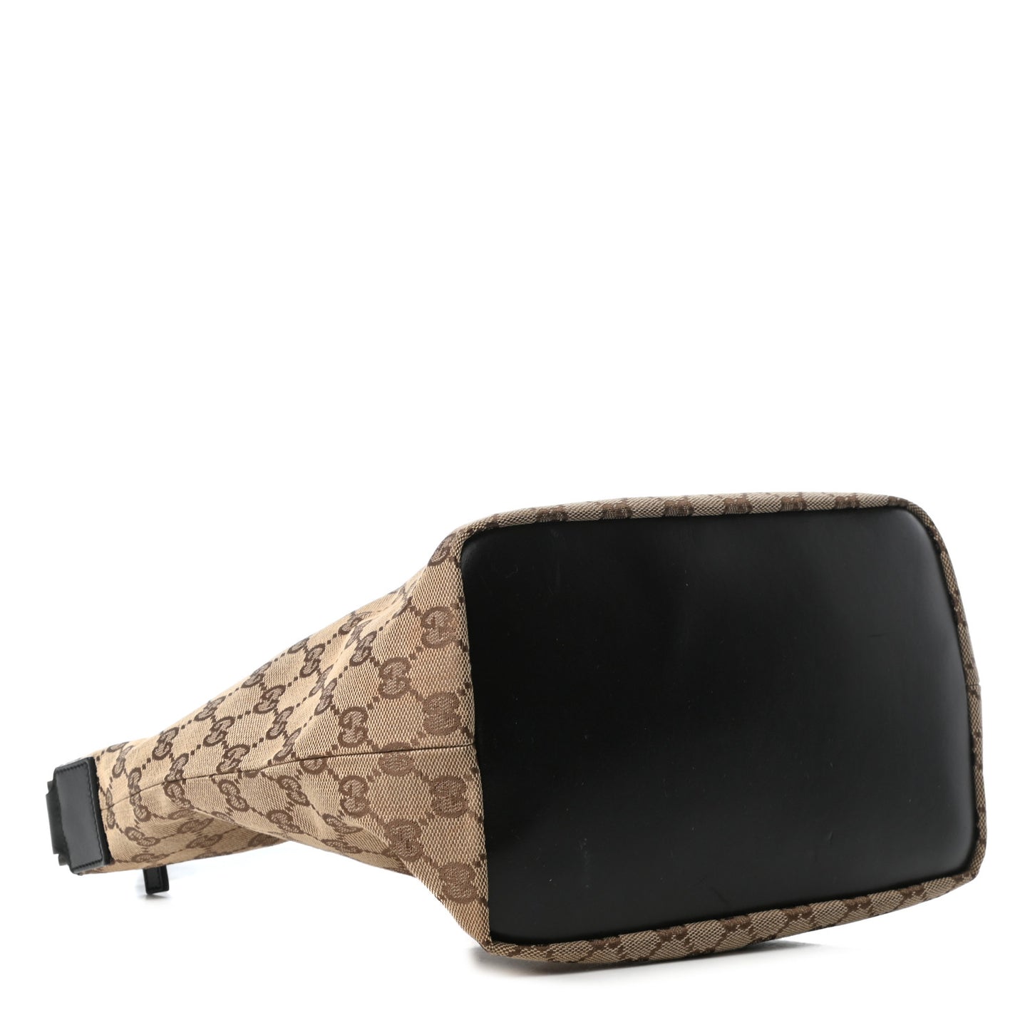 Monogram Bamboo Shoulder Bag Black