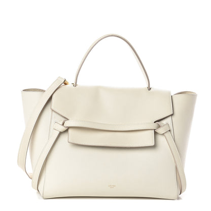 Celine Grained Calfskin Mini Belt Bag White 1 of 8