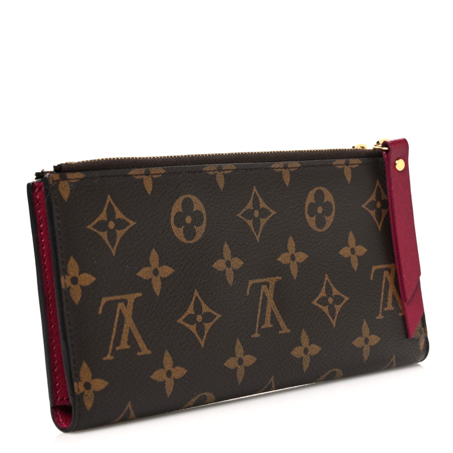 Monogram Adele Wallet Fuchsia