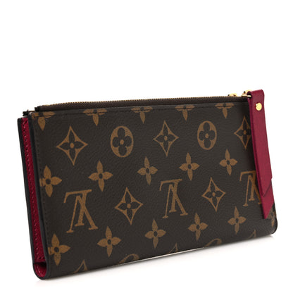 Louis Vuitton Monogram Adele Wallet Fuchsia 3 of 9