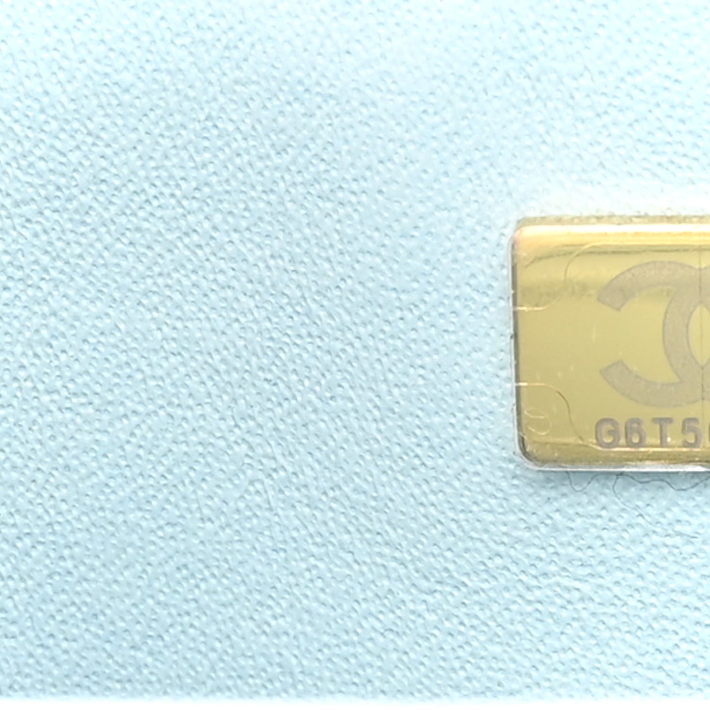 Aged Calfskin Quilted 2.55 Reissue Mini Flap Light Blue