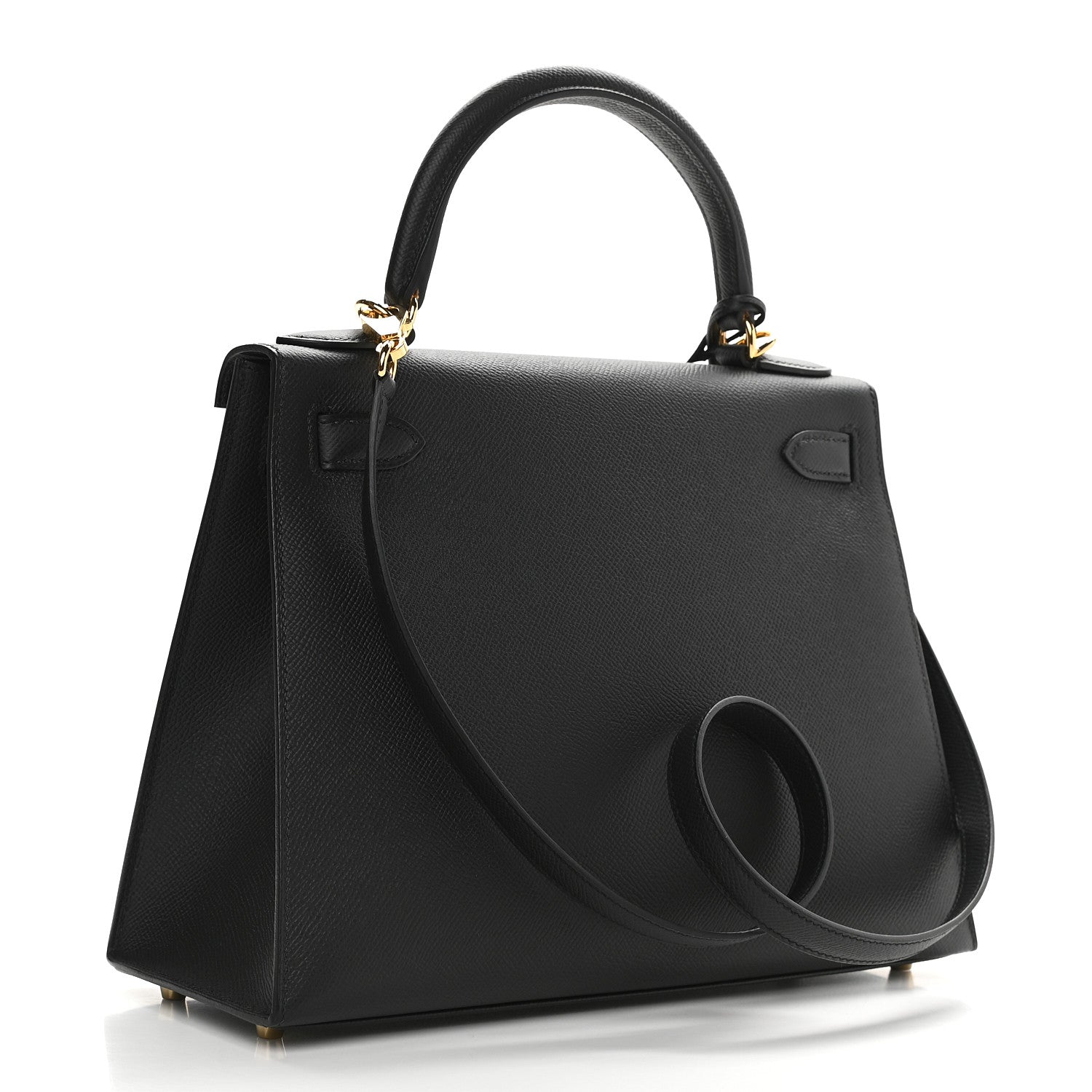 Hermes Epsom Kelly Sellier 28 Black 3 of 10