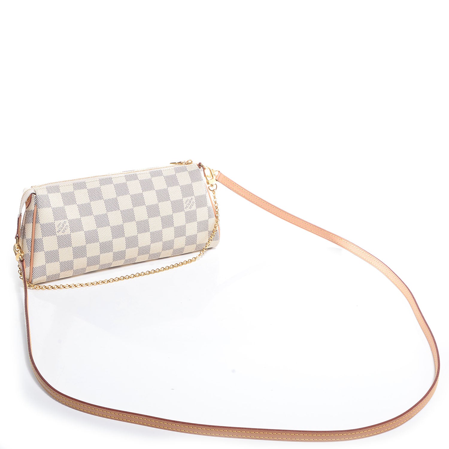 Louis Vuitton Damier Azur Eva Clutch 3 of 7