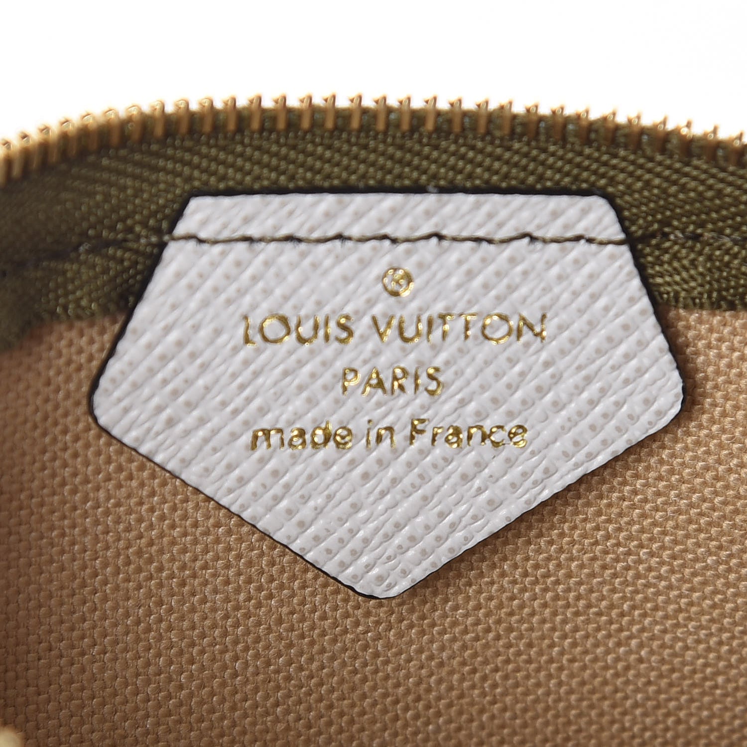 Louis Vuitton Monogram Giant Micro Pochette Accessories Kaki White 6 of 8