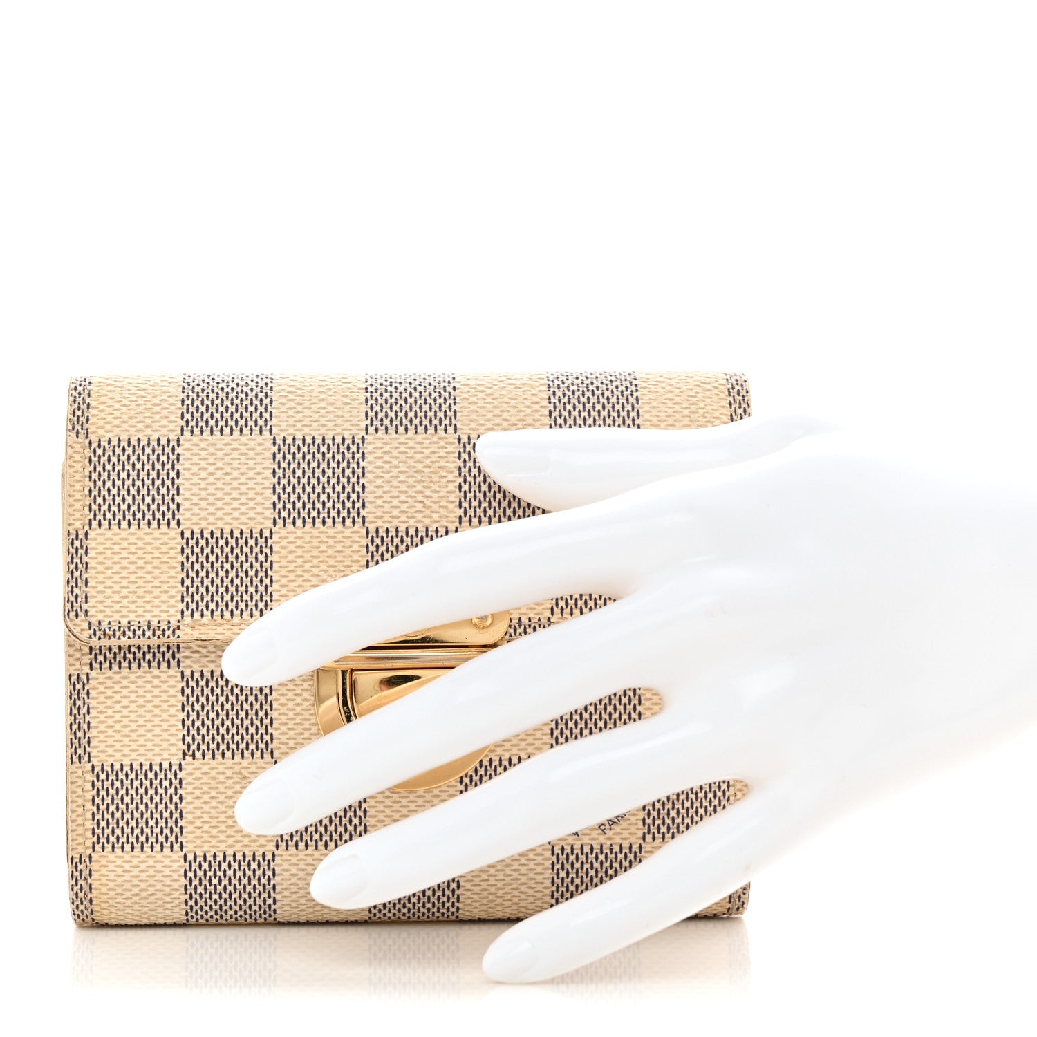 Louis Vuitton Damier Azur Koala Wallet 2 of 10