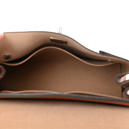 Louis Vuitton Soft Calfskin Lockme Ever Caramel Creme Black 5 of 11