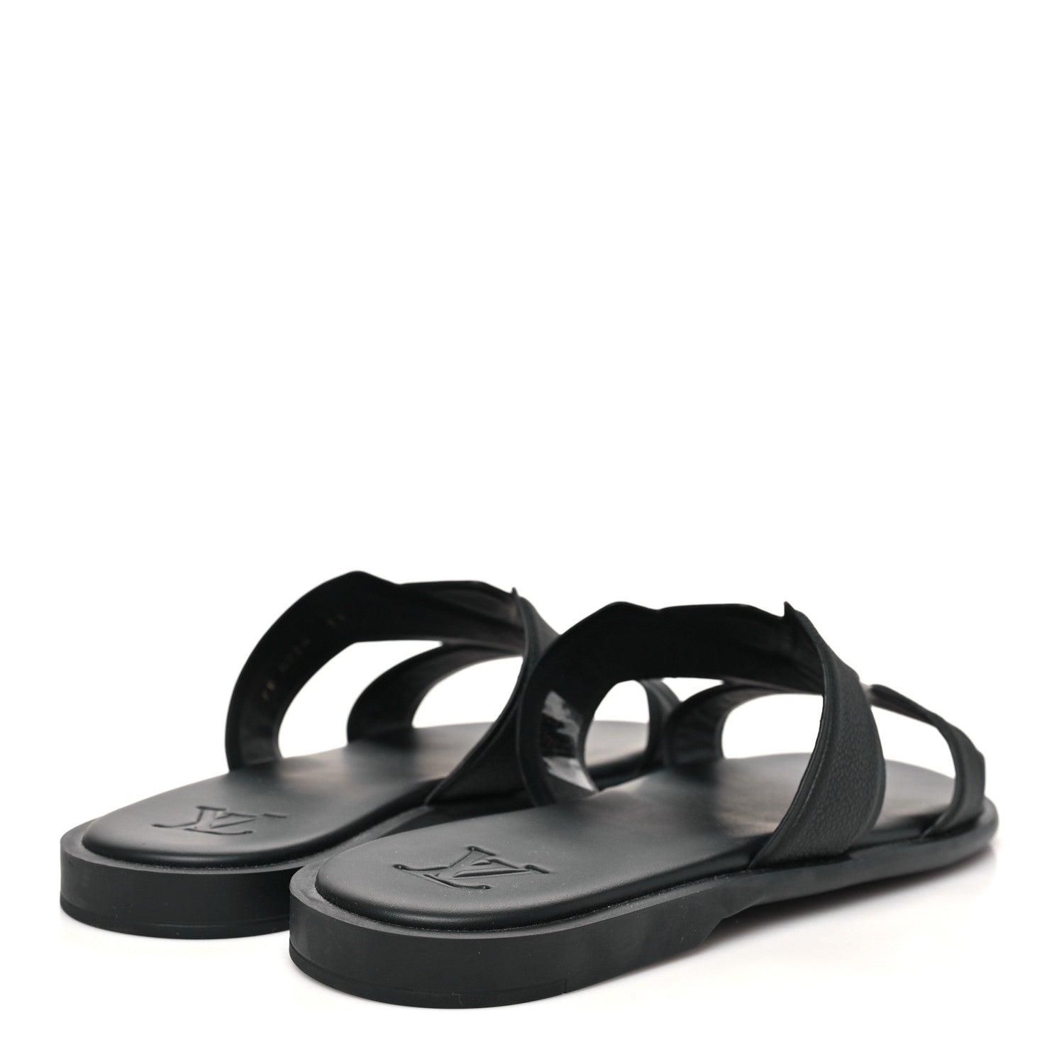 Louis Vuitton Taiga Mens LV Oasis Mules 11 Black 1865431