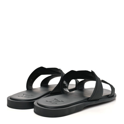 Louis Vuitton Taiga Mens LV Oasis Mules 11 Black 5 of 9