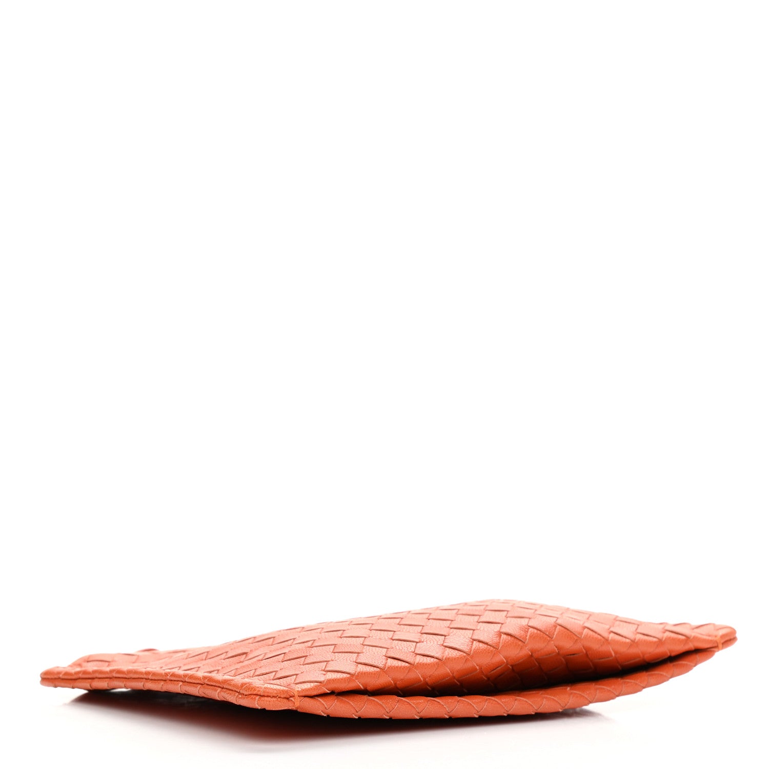 Bottega Veneta Nappa Intrecciato Medium Zip Pouch Orange 4 of 7