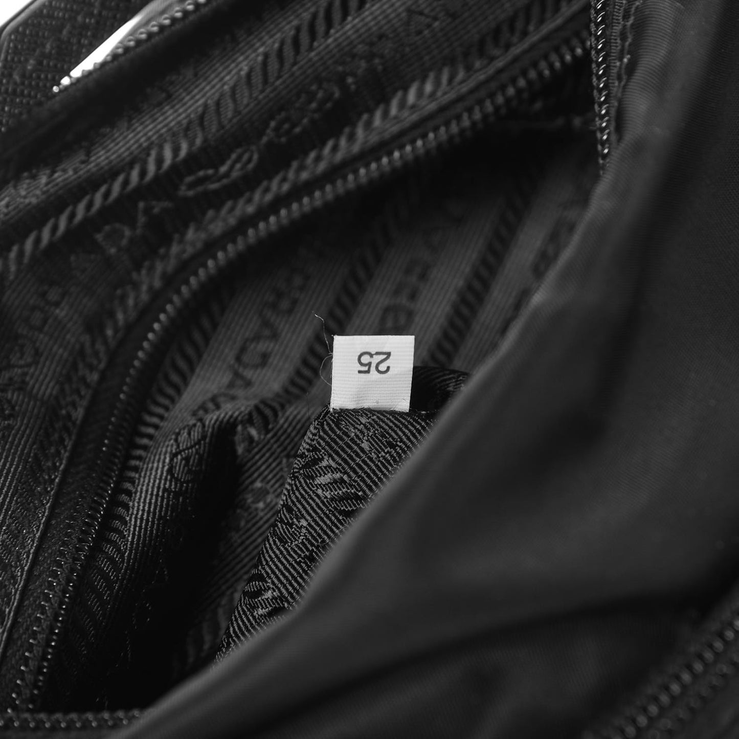 Nylon New Vela Studded Messenger Black Fuoco