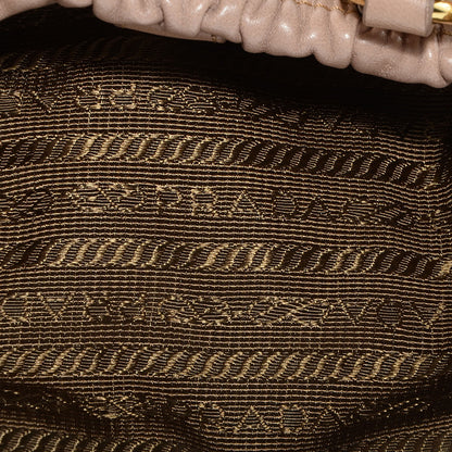 Prada Nappa Gaufre Mini Crossbody Bag Cammeo 10 of 10