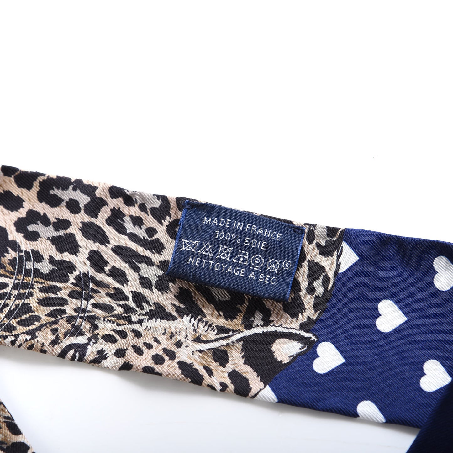 Silk Jungle Love Twilly Marine Rouge Brun