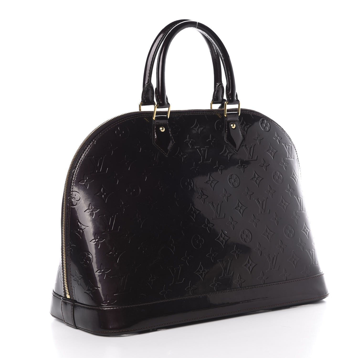 Louis Vuitton Vernis Alma GM Amarante 3 of 17