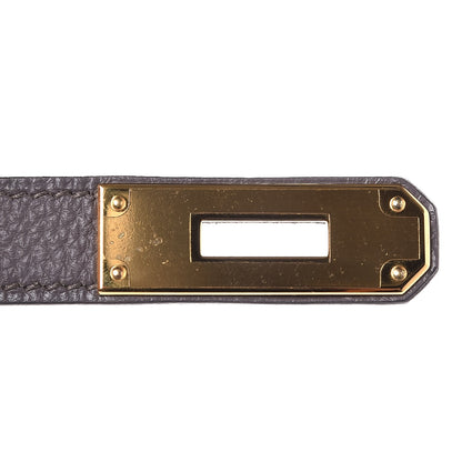 Hermes Togo Kelly Retourne 32 Etain 28 of 34