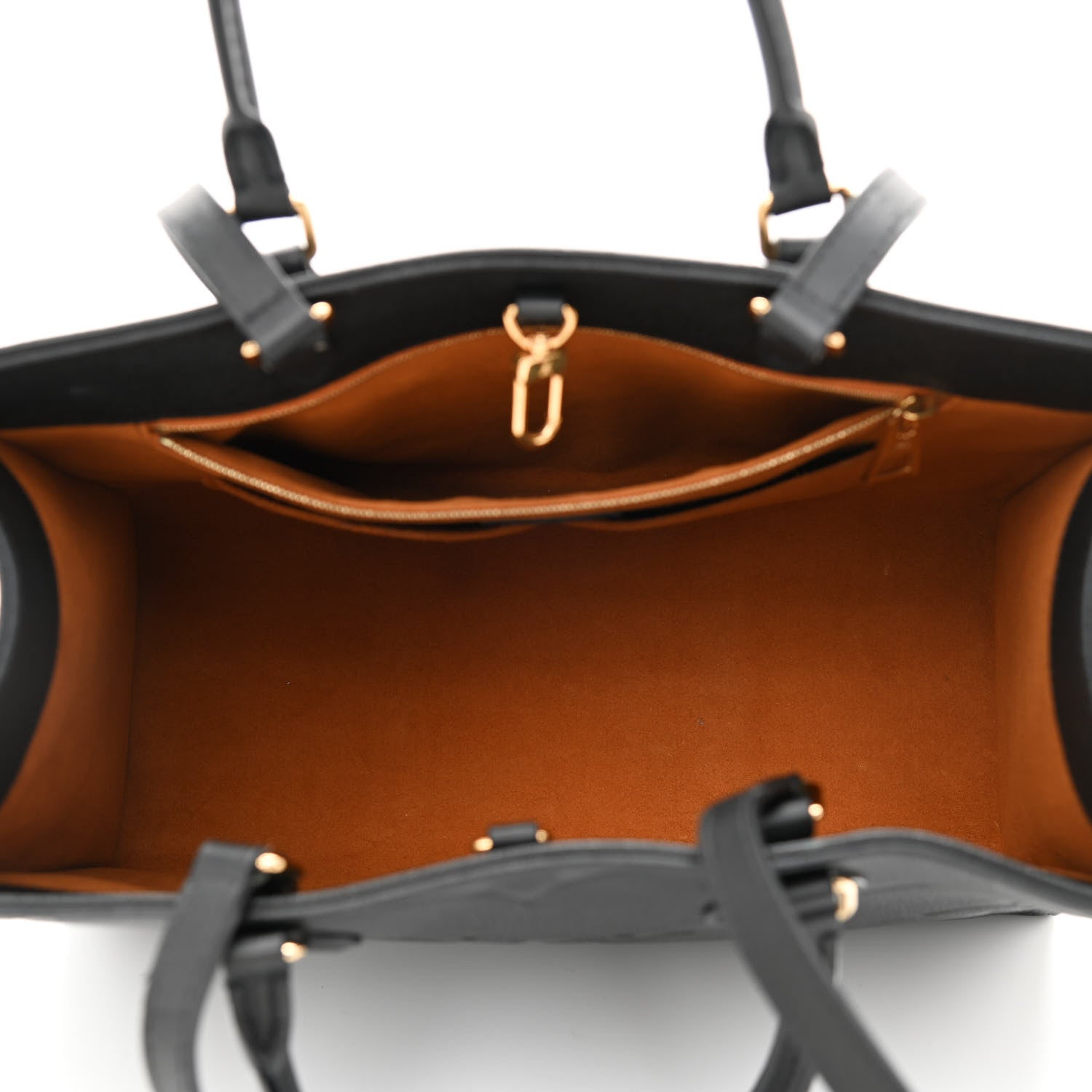 Louis Vuitton Empreinte Monogram Giant Onthego MM Black 5 of 9