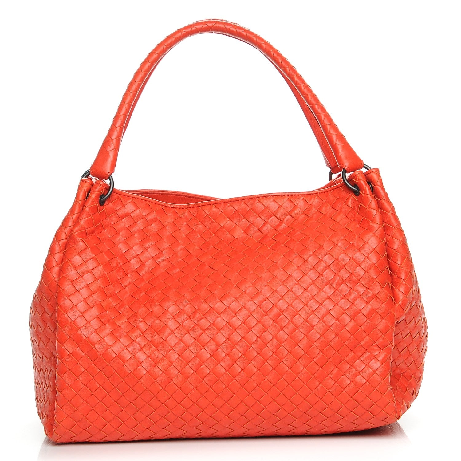 Bottega Veneta Nappa Intrecciato Parachute Bag Vesuvio 1 of 9