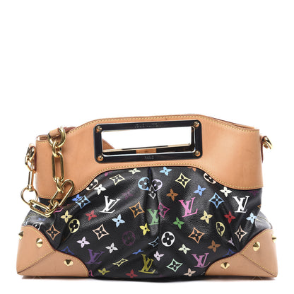 Louis Vuitton Monogram Multicolor Judy MM Black 1 of 9