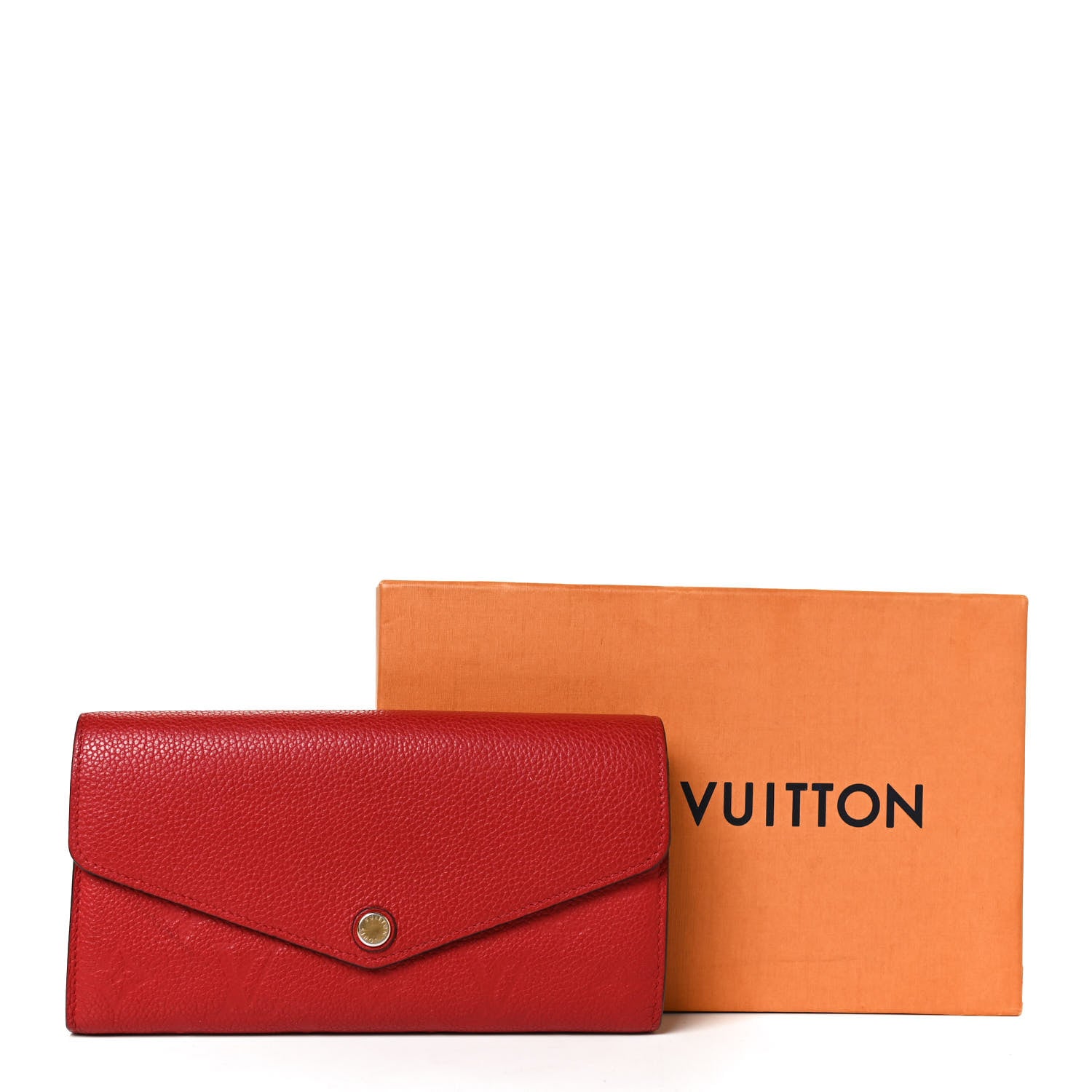 Louis Vuitton Empreinte Sarah Wallet NM Cherry 9 of 9