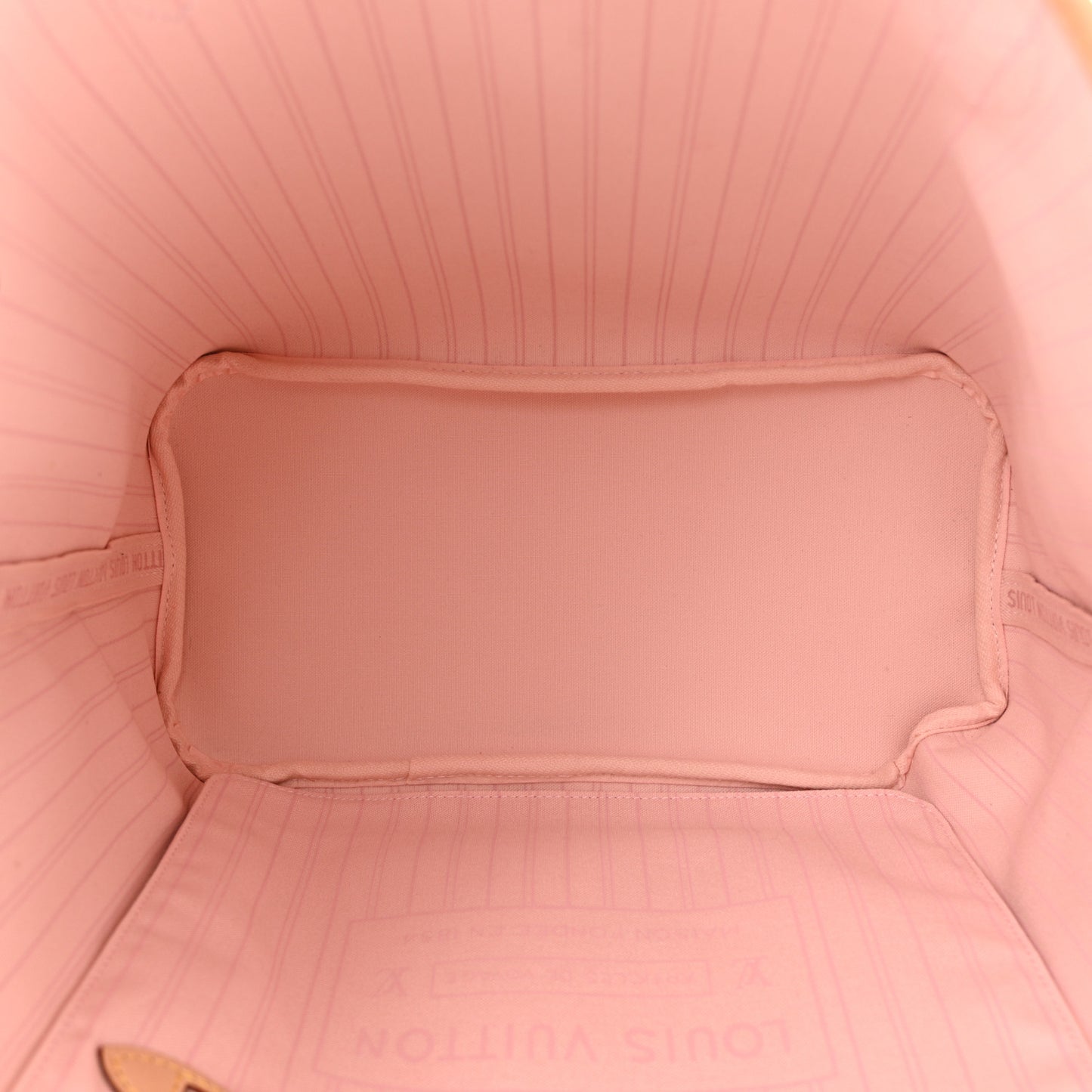 Damier Azur Neo Neverfull MM Rose Ballerine