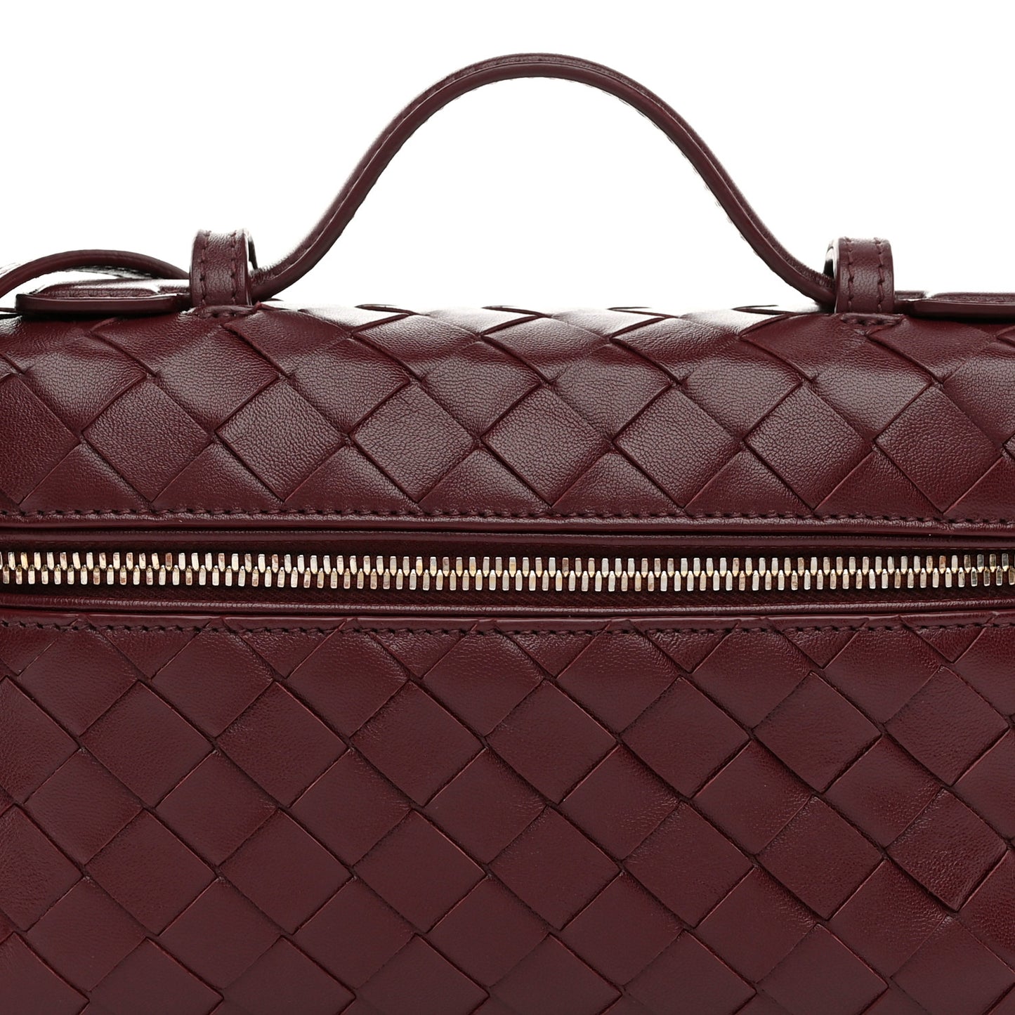 Nappa Intrecciato Bang Bang Vanity Case Barolo