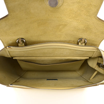 Celine Grained Calfskin Micro Belt Bag Bergamote 4 of 10