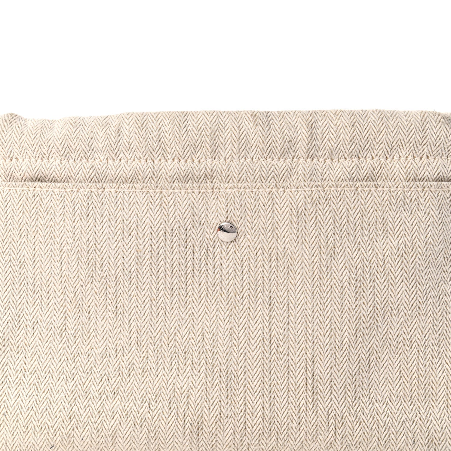 Hermes Canvas Barenia Fourbi 20 PM Pouch Naturel Fauve 9 of 10