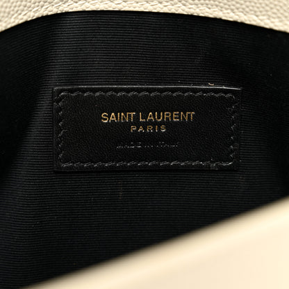 Saint Laurent Grain De Poudre Uptown Pouch Crema Soft 6 of 9