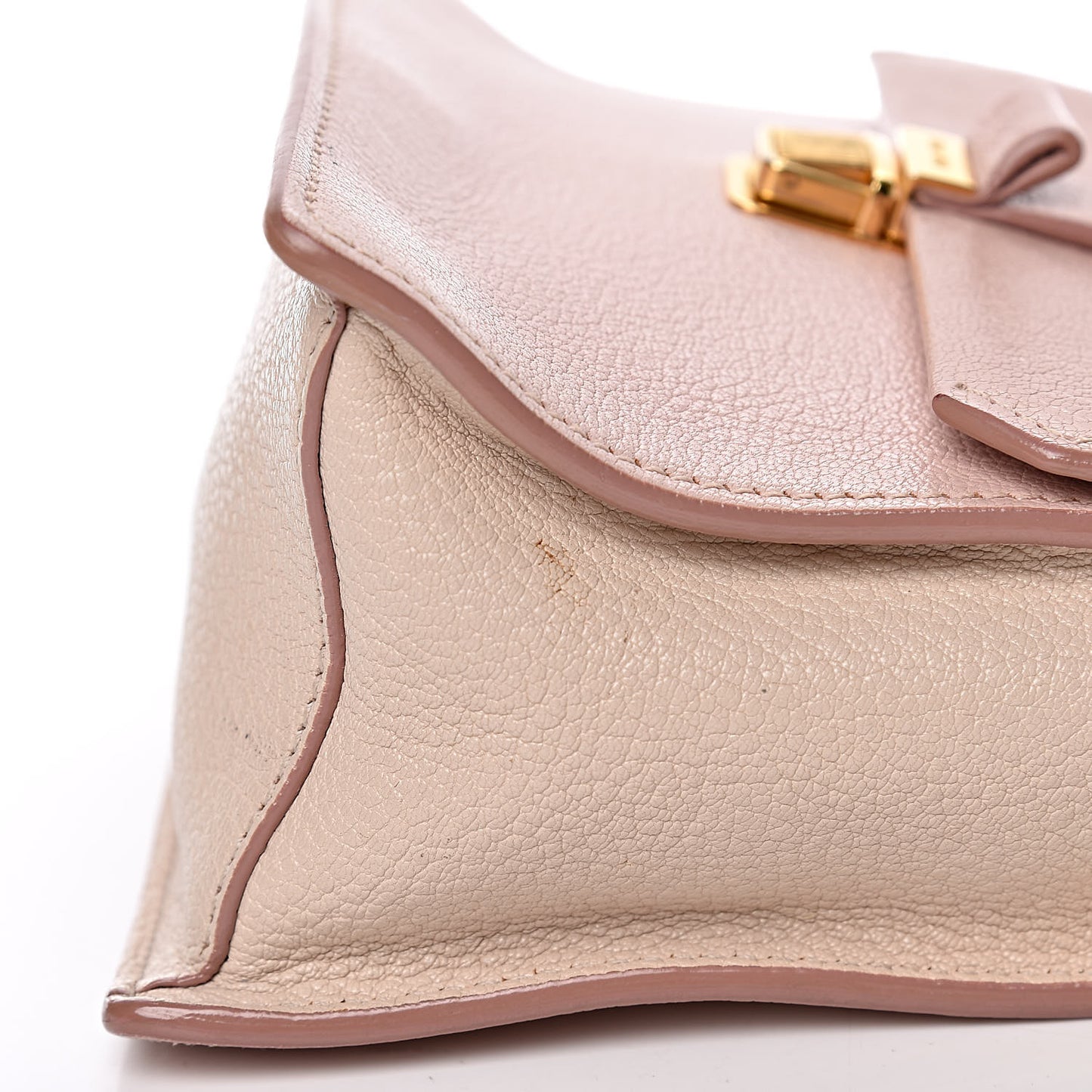 Goatskin Madras Mini Top Handle Bag
