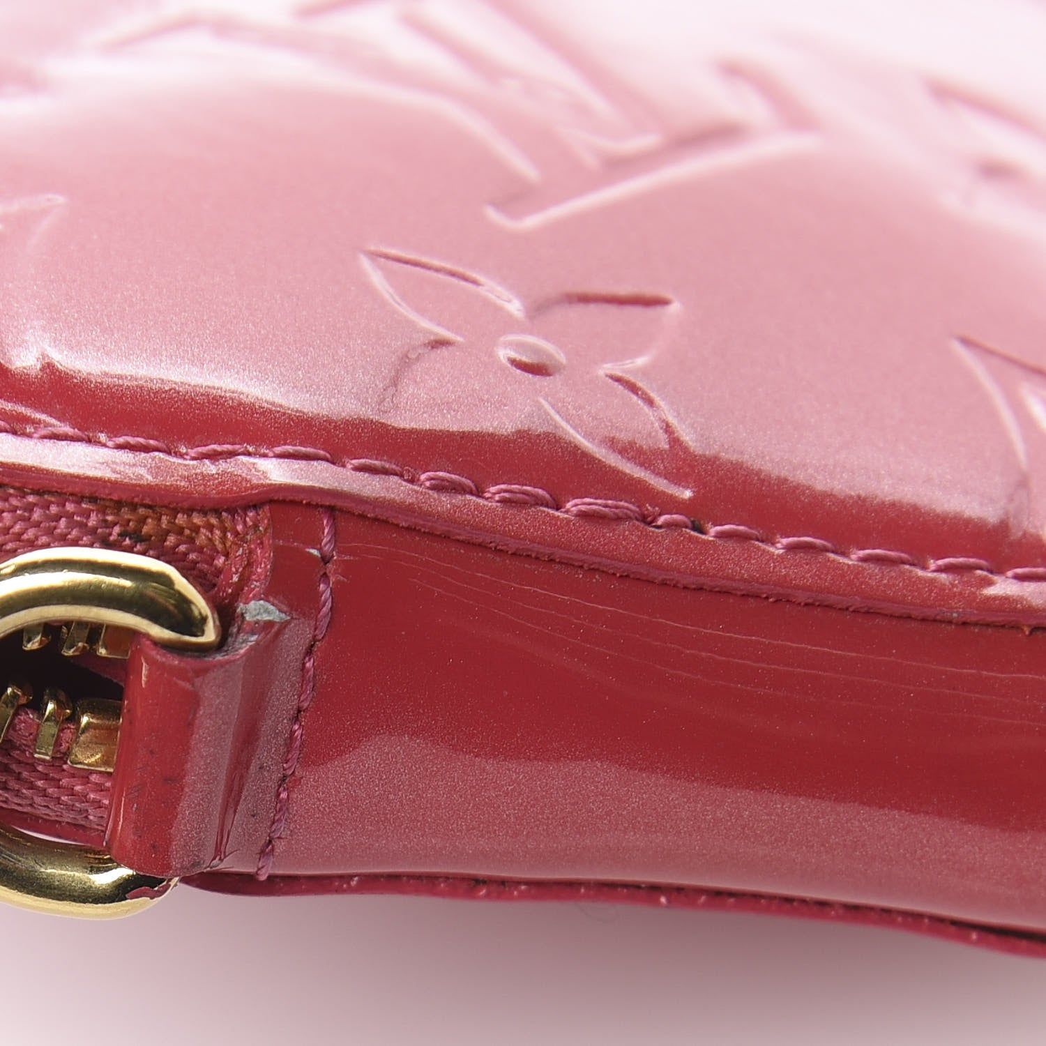 Louis Vuitton Vernis Heart Coin Purse Frambooise 8 of 8