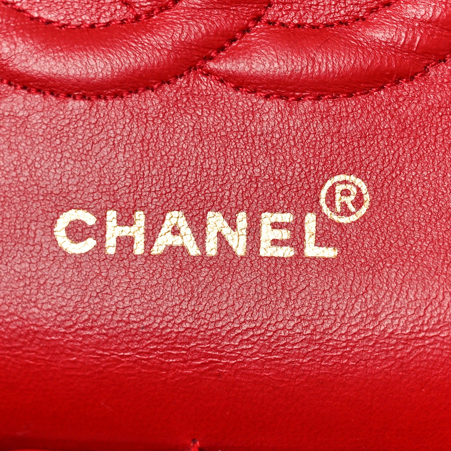 Chanel Lambskin Quilted Medium Double Flap Red 6 of 12