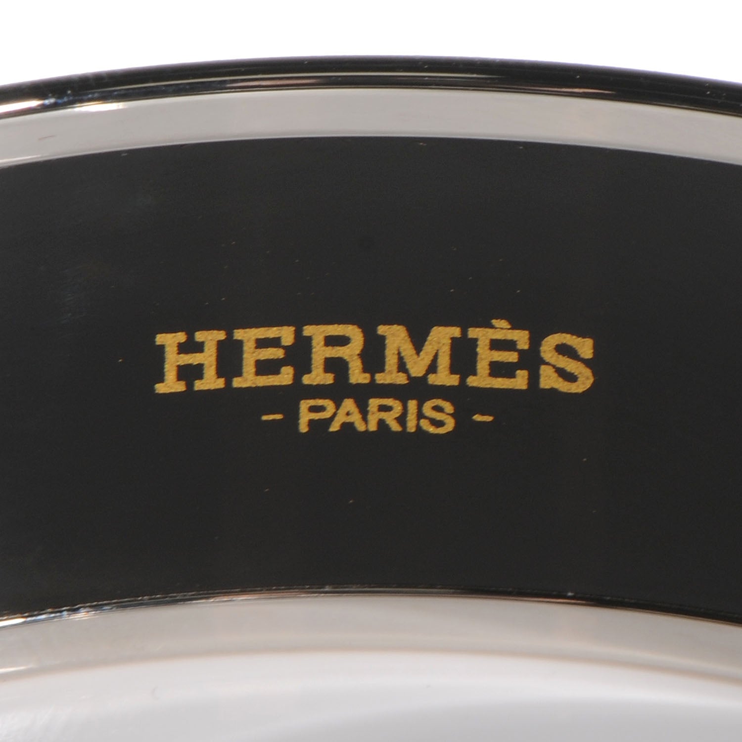 Hermes Enamel Wide Caleche Bracelet 65 Petrole Bleu 4 of 5
