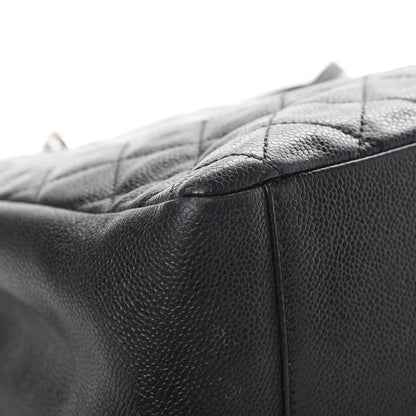 Chanel Caviar Quilted Grand Shopping Tote GST Black 9 of 14