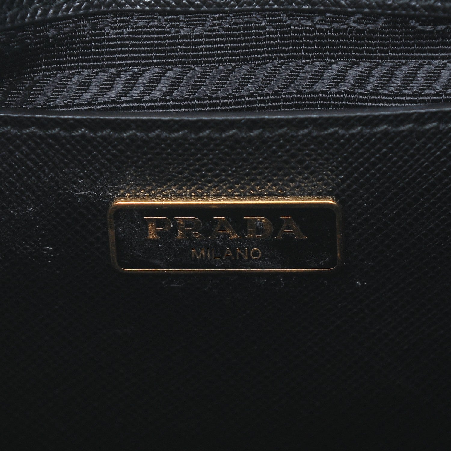 Prada Saffiano Lux Micro Galleria Double Zip Tote Black 5 of 7