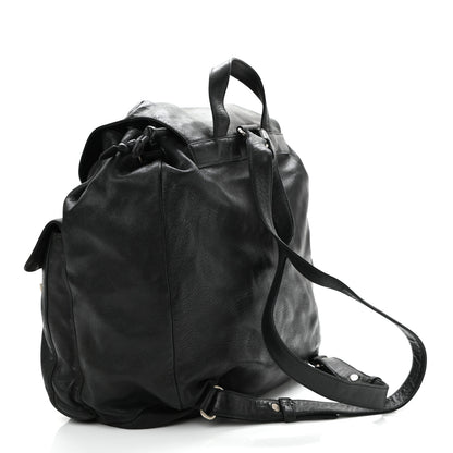 Prada Calfskin Backpack Black 3 of 14