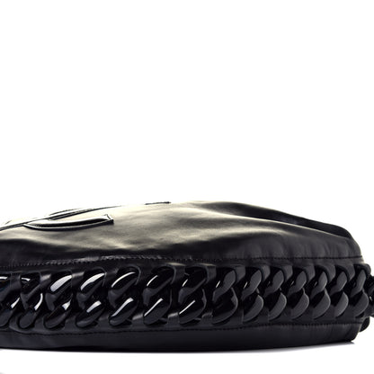 Chanel Calfskin Modern Chain Rhodoid Hobo Black 9 of 9