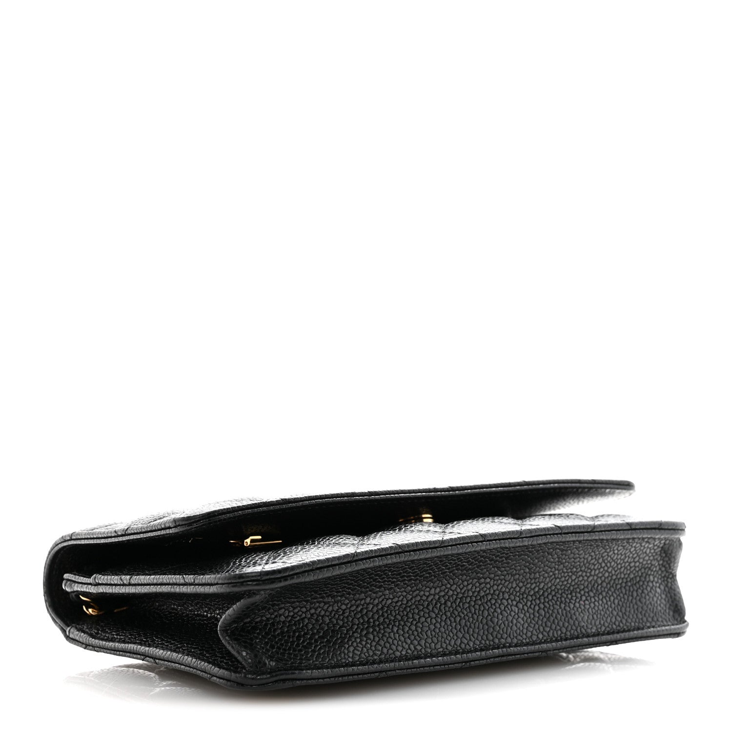 Chanel Caviar Quilted Wallet On Chain WOC Black 4 of 13