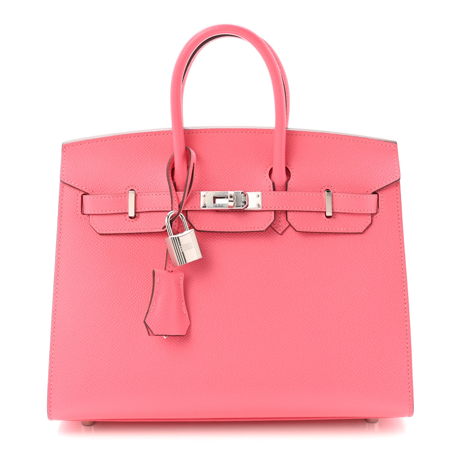 Hermes Epsom Birkin Sellier 25 Rose Azalee 1 of 10