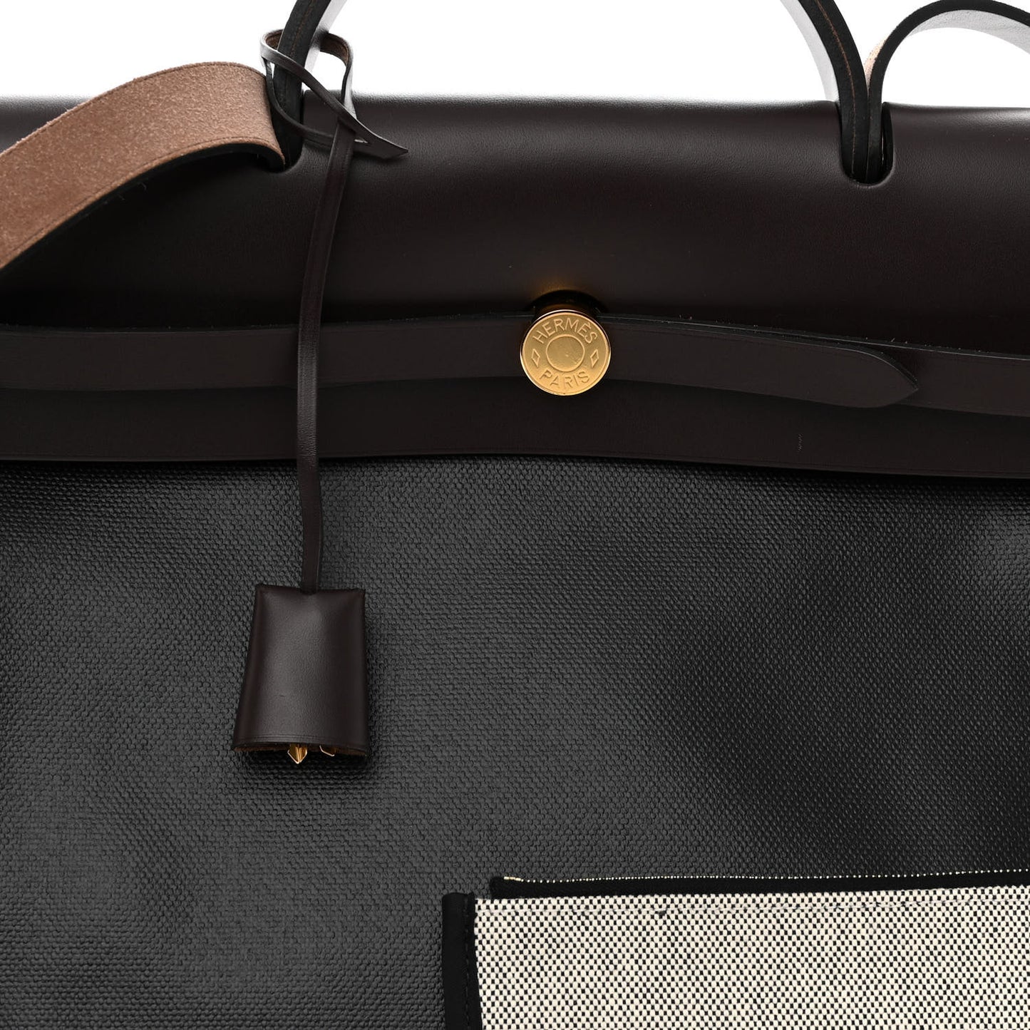 Toile H Berline Vache Hunter Herbag Zip 39 MM Black Ebene