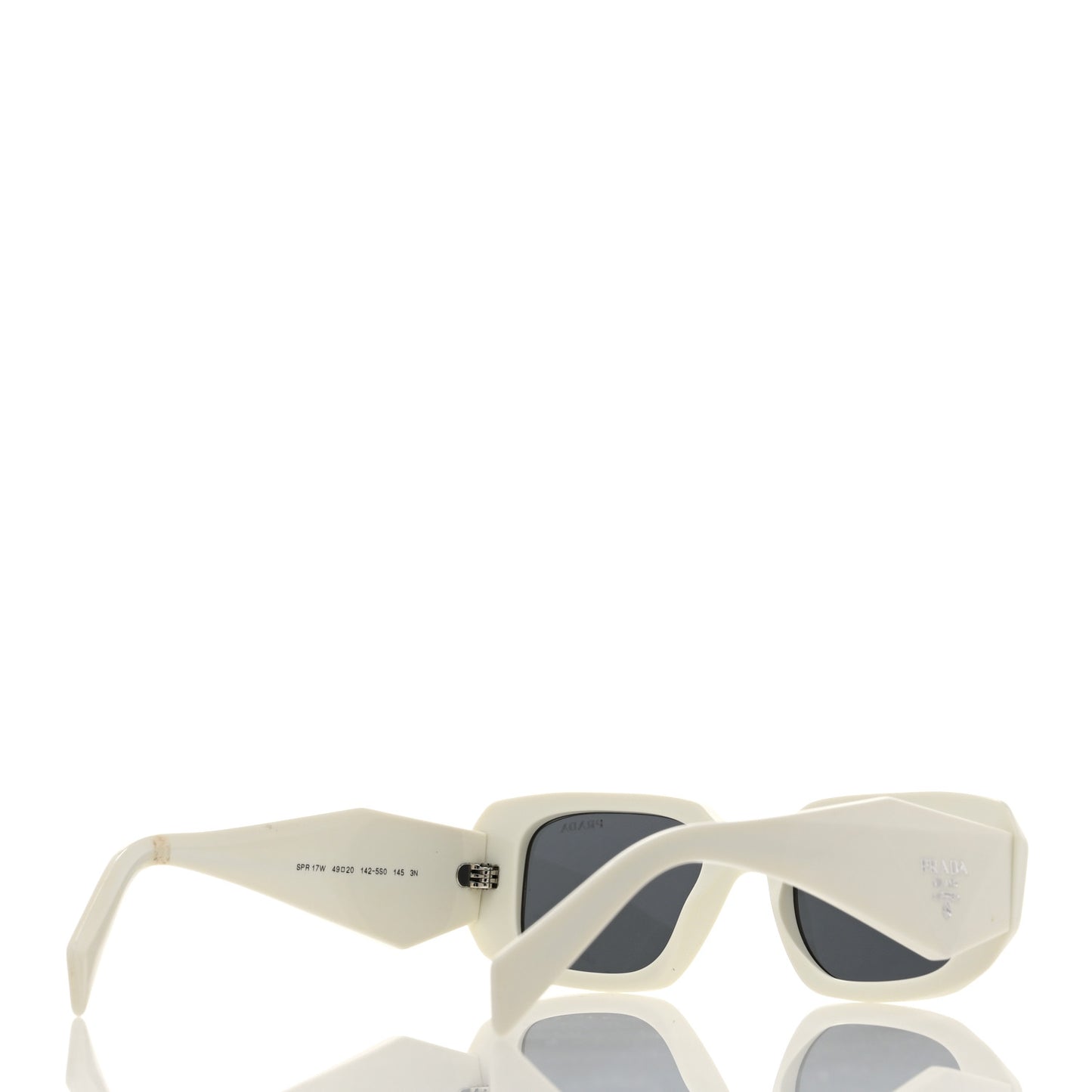 Acetate Symbole Sunglasses SPR 17W White